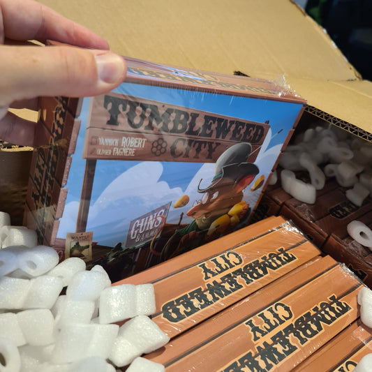 Tumbleweed City : Réception des premières boîtes officielles !