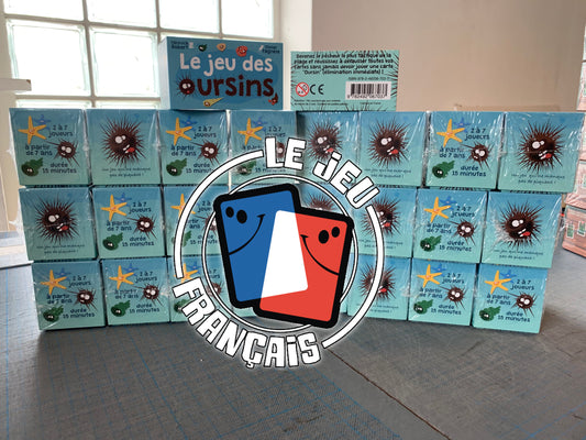 Le Jeu des Oursins : Les premières boîtes sont fabriquées !