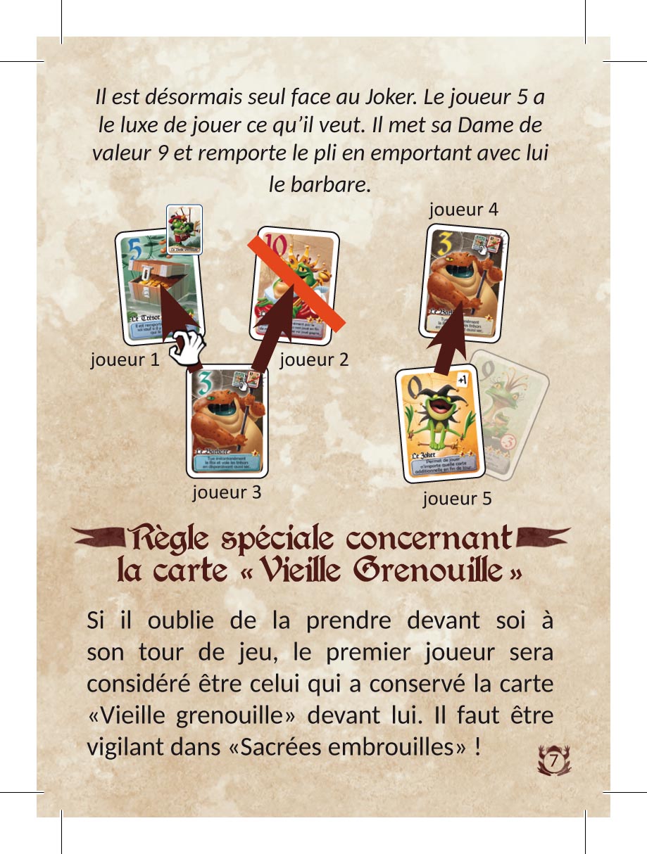 Sacrées Embrouilles...chez ces grenouilles !
