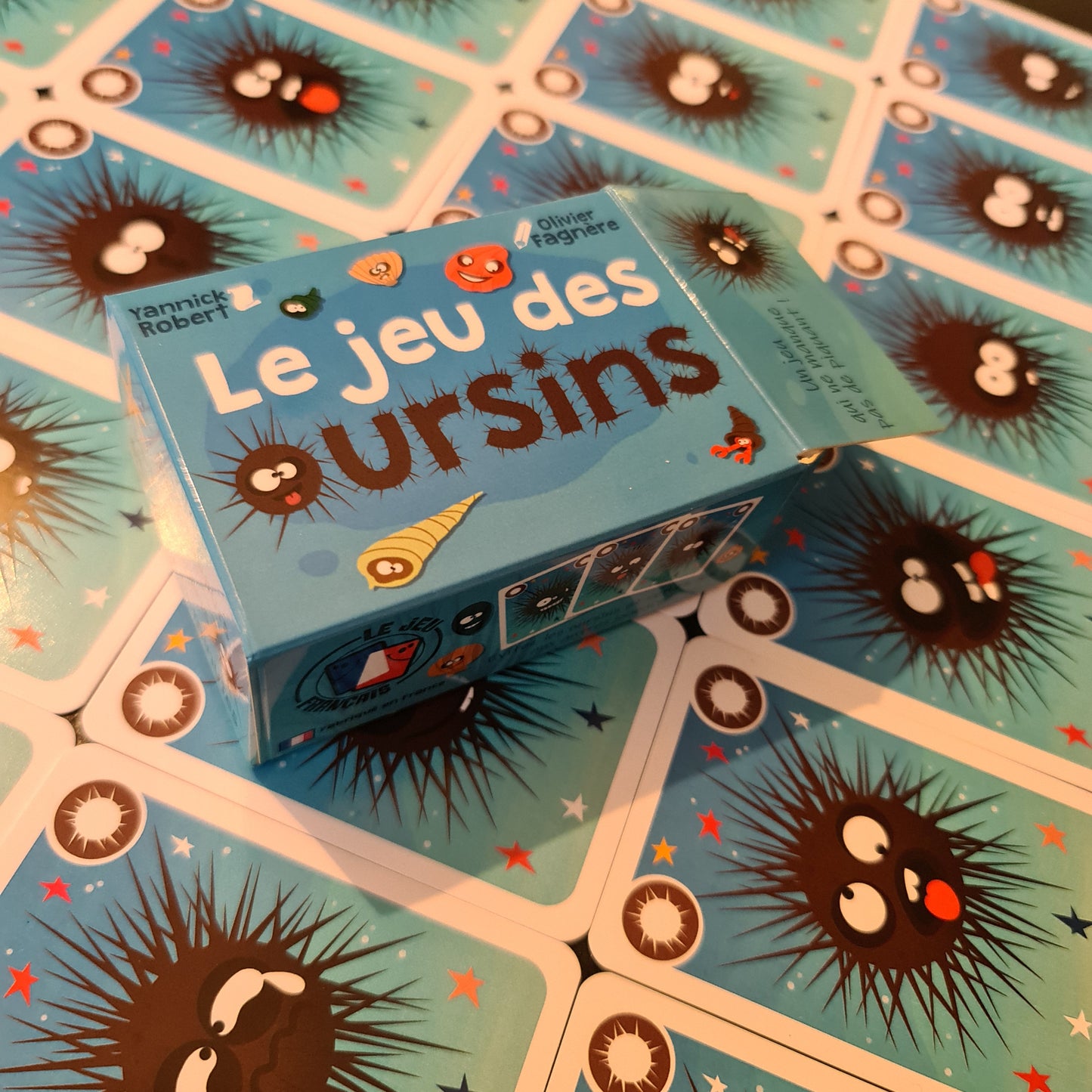 Le jeu de cartes des oursins ! (version voyage)