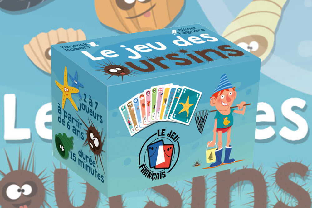 Le jeu de cartes des oursins ! (version voyage)