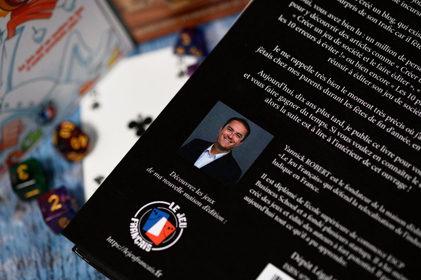 Livre "Tous les secrets de l'industrie du jeu de société"