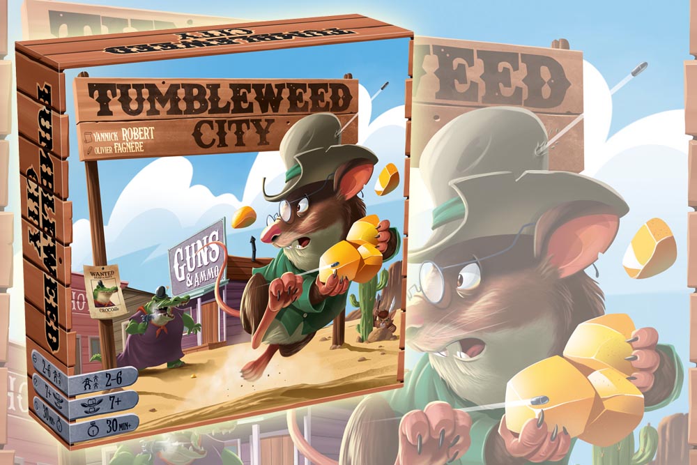 Tumbleweed City : Découvrez notre nouveauté ludique tactique !