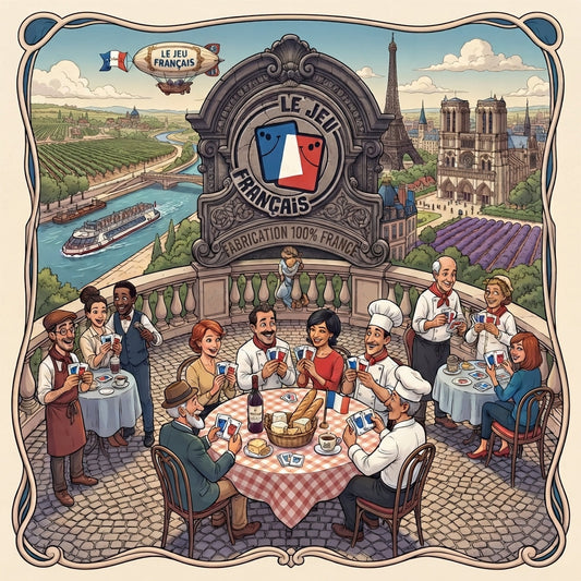 Le Jeu Français : L'Art de jouer 100% tricolore, le coeur sur la main et le sourire aux lèvres !