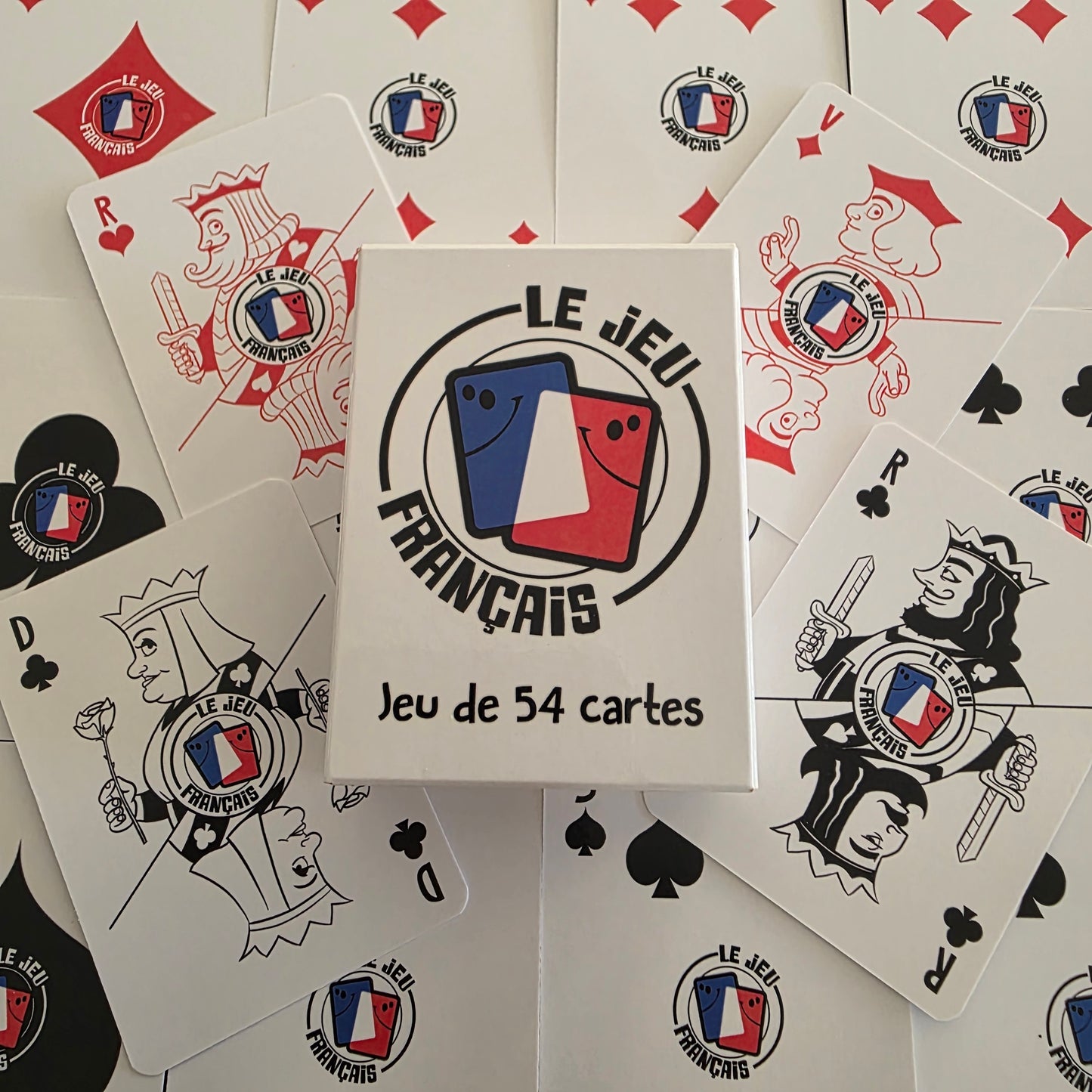 Un jeu de 54 cartes