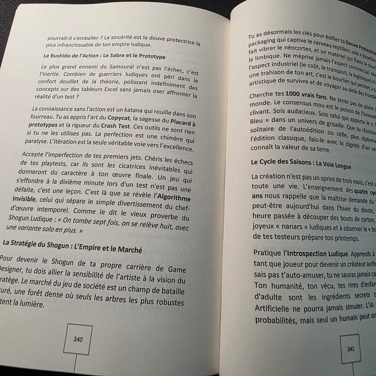 Le Code des Samouraïs du Game Design (Version dédicacée par l'Auteur)